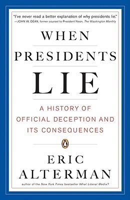 cover for When Presidents Lie