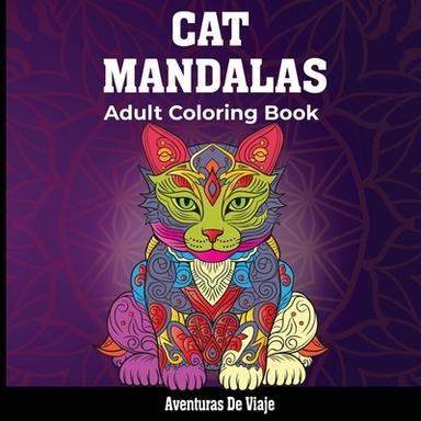 cover for Cat Mandalas & Painted Moments