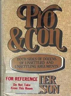 cover for Pro and Con