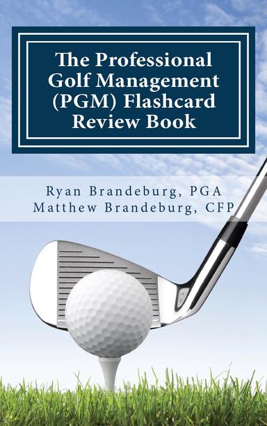 cover for Professional Golf Management (PGM) Flashcard Review Book
