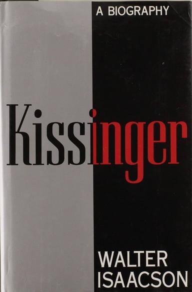 cover for Kissinger: A Biography