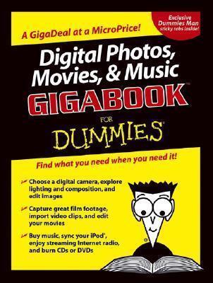 cover for Digital Photos, Movies, & Music Gigabook for Dummies