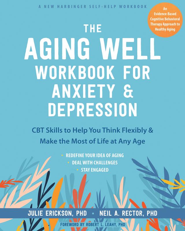 cover for The Aging Well Workbook for Anxiety and Depression