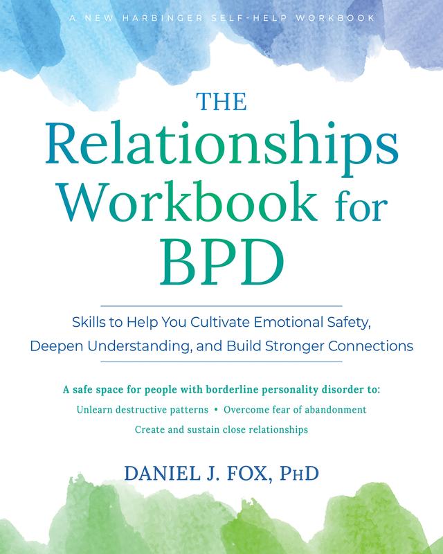 cover for The Relationships Workbook for BPD