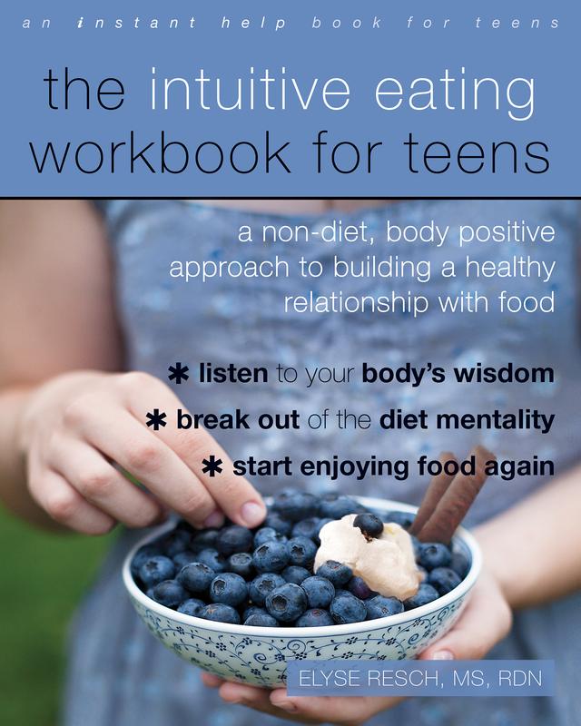 cover for The Intuitive Eating Workbook for Teens