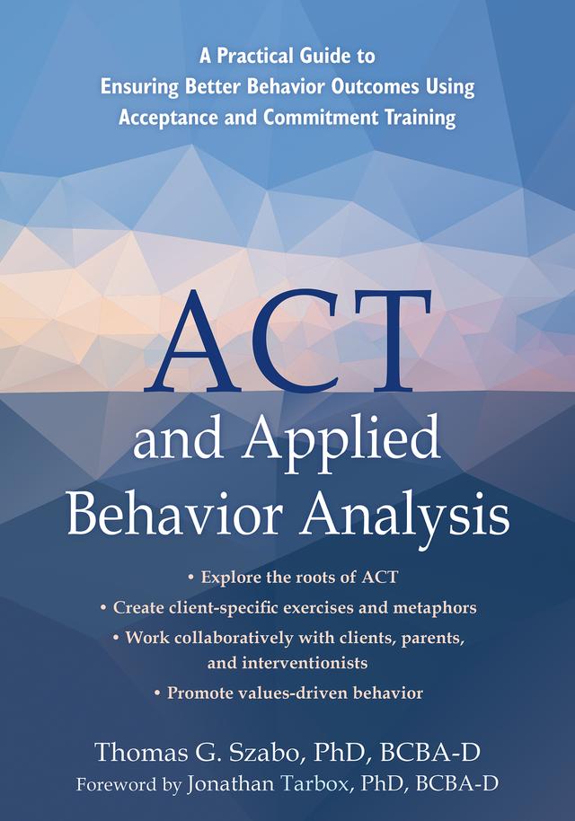 cover for ACT and Applied Behavior Analysis