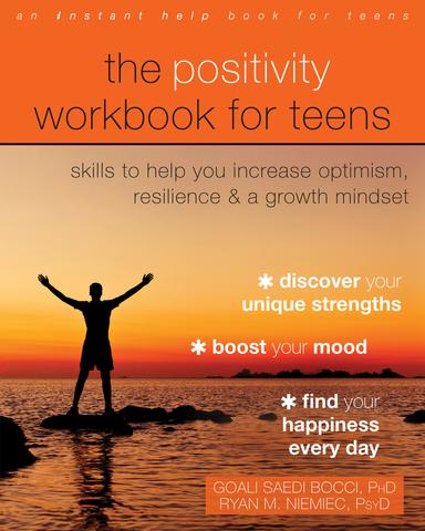 cover for The Positivity Workbook for Teens