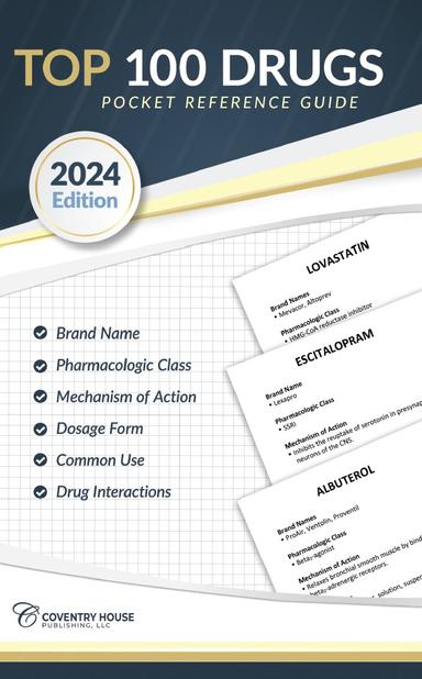 cover for Top 100 Drugs Pocket Reference Guide