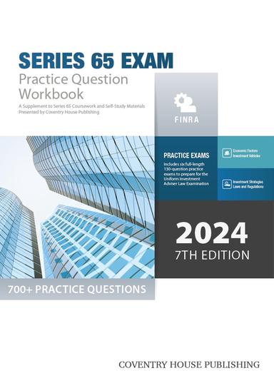cover for Series 65 Exam Practice Question Workbook
