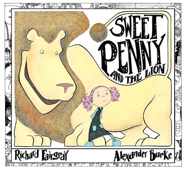 cover for Sweet Penny and the Lion
