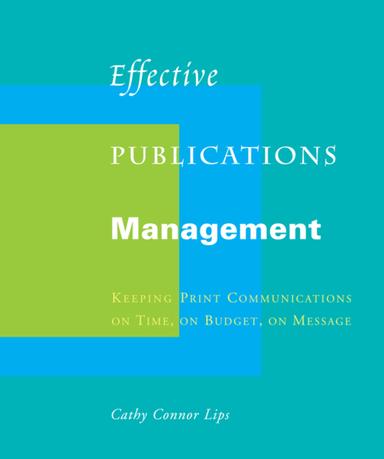 cover for Effective Publications Management