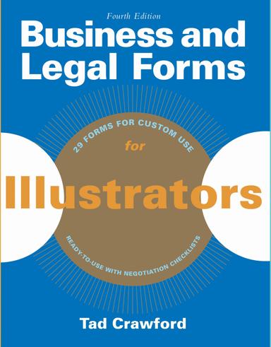 cover for Business and Legal Forms for Illustrators