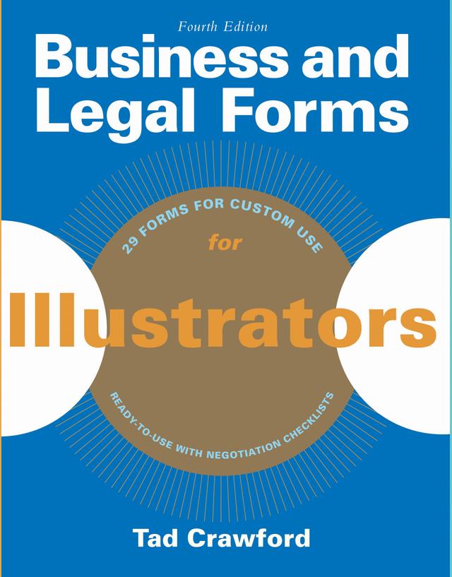 cover for Business and Legal Forms for Illustrators