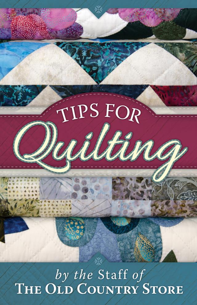 cover for Tips for Quilting