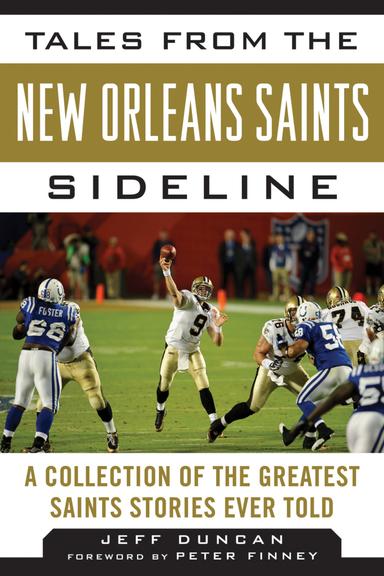 cover for Tales from the New Orleans Saints Sideline