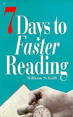 Seven Days to Faster Reading cover for Seven Days to Faster Reading