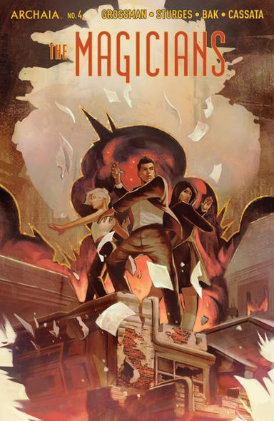 The Magicians #4 cover for The Magicians #4