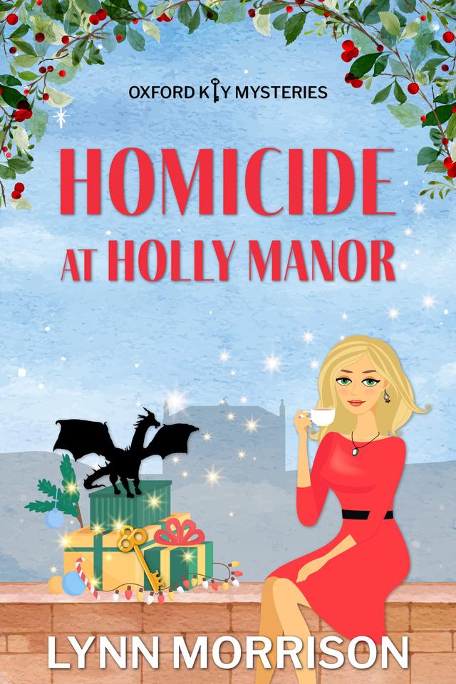 Homicide at Holly Manor: A charmingly fun holiday cozy mystery cover for Homicide at Holly Manor: A charmingly fun holiday cozy mystery